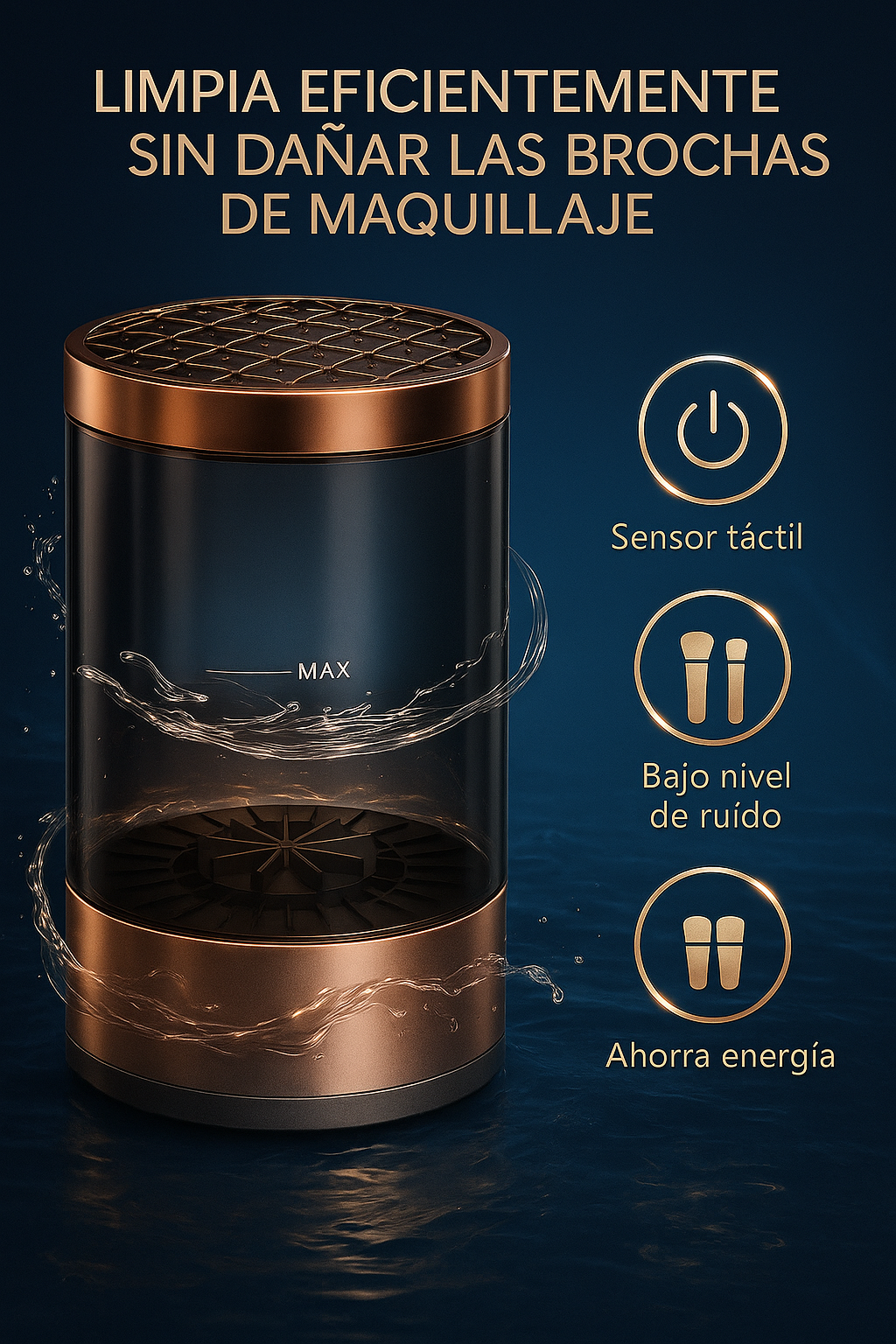 ✅ Limpiador de Brocha electrico