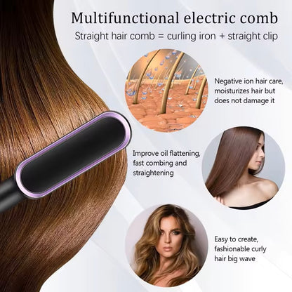 Depiladora Facial + Cepillo Alisador